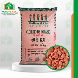 CLORURO DE POTASIO GRANULADO ROJO x 50 KG