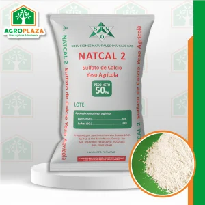 NATCAL - SULFATO DE CALCIO / YESO AGRÍCOLA GR.x 50 KG